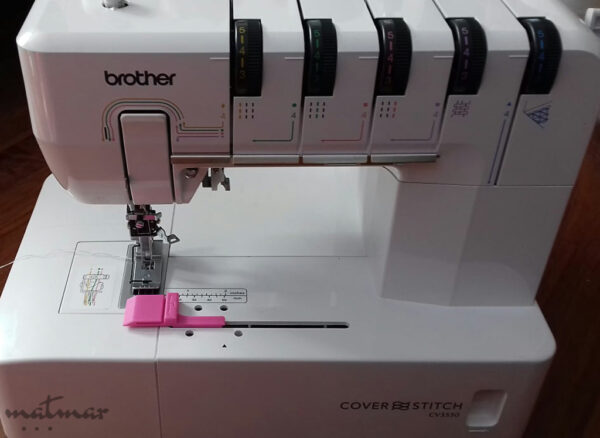 MatMat kanga ääre suunaja Brother Coverstitch cv3550 kattemasinale