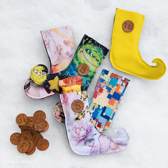 advendikalendri numbrid kunstnahast MatMar-2