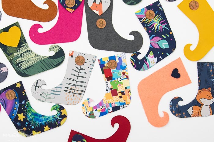 advendikalendri numbrid kunstnahast MatMar-7