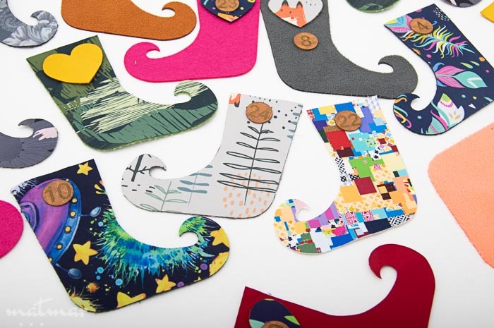 advendikalendri numbrid kunstnahast MatMar-9